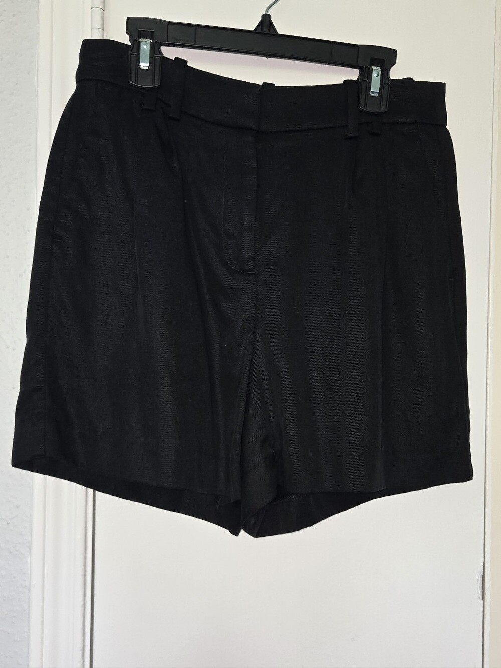 Women's J.Crew Black Tailored High-Waist Shorts